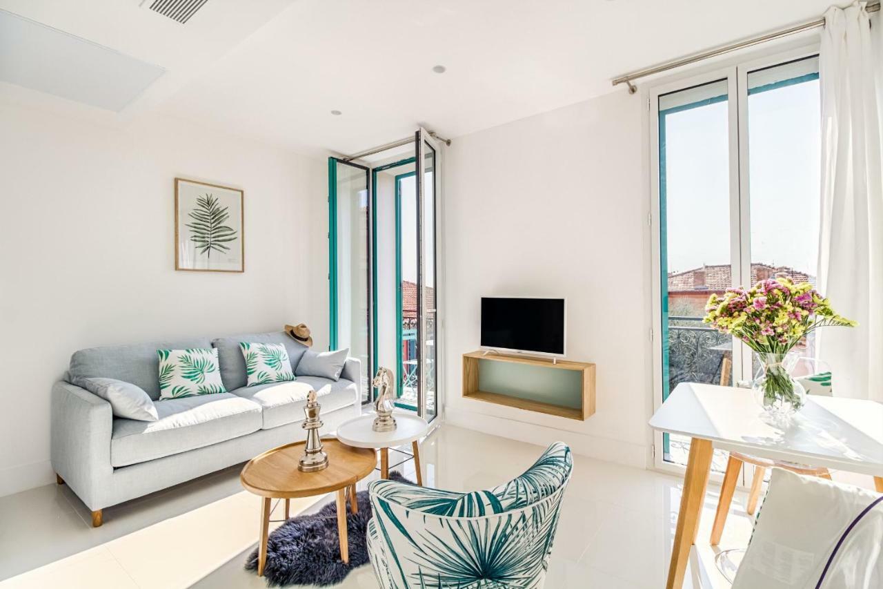 Ferienwohnung New ! Sea View Design + Balcony 203 Villefranche-sur-Mer Exterior foto