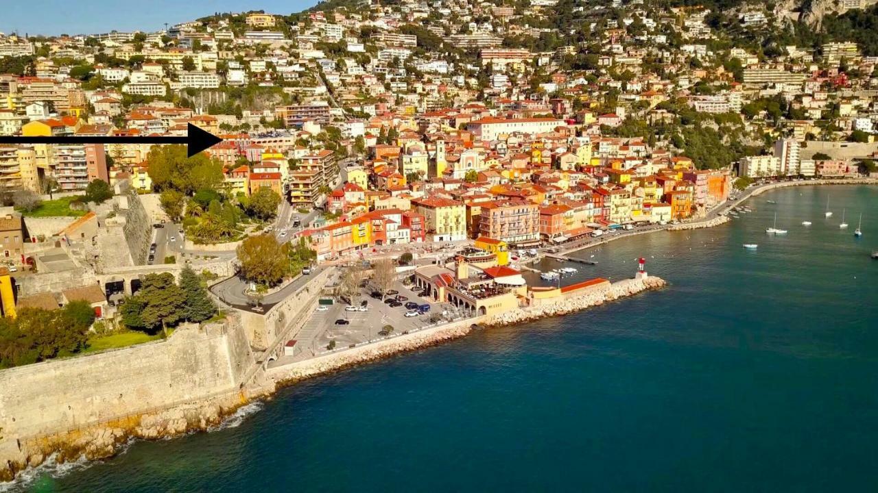 Ferienwohnung New ! Sea View Design + Balcony 203 Villefranche-sur-Mer Exterior foto